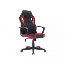 Datorkrēsls DAKAR melns/sarkans
